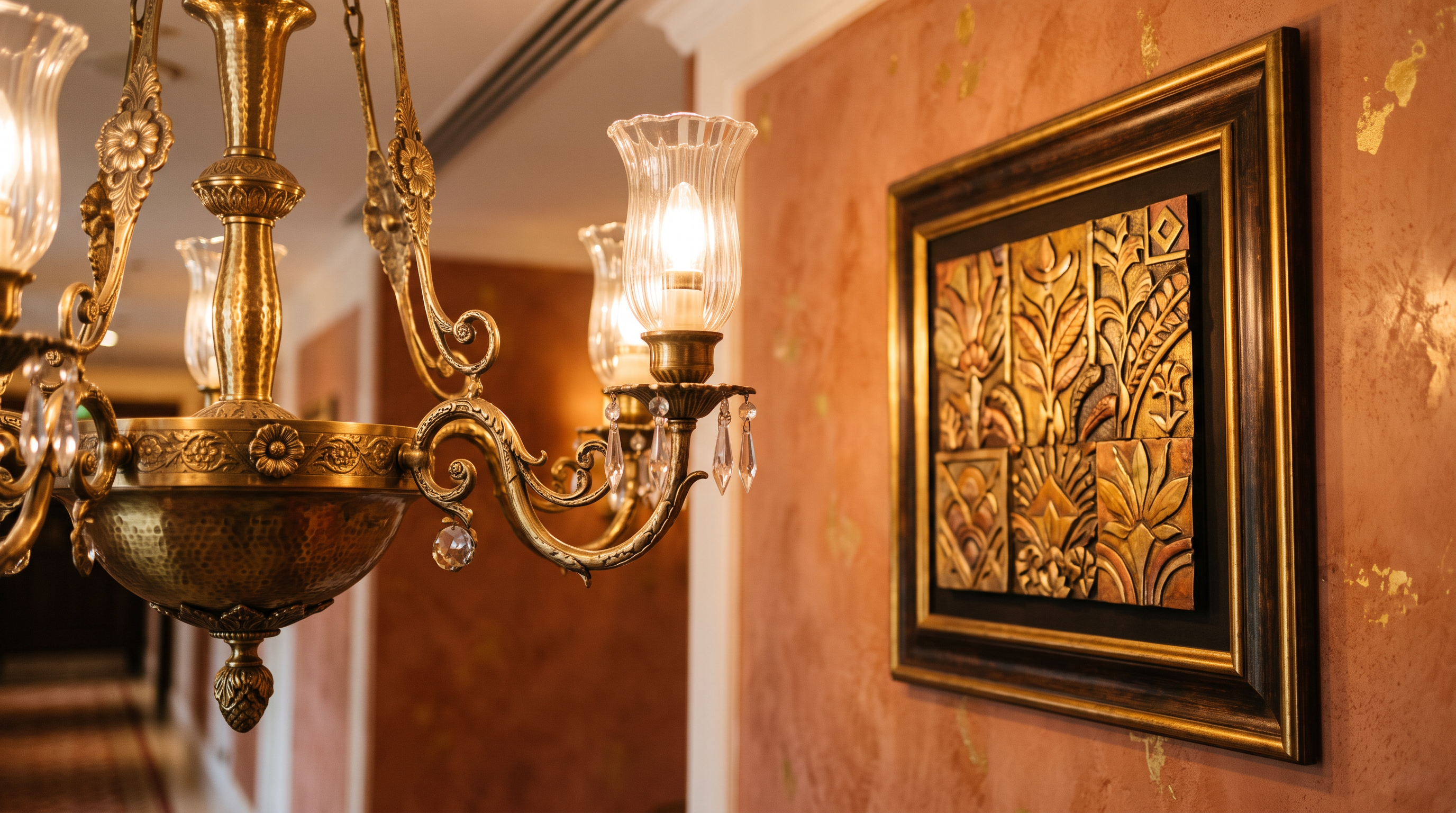 Detalle decorativo del hotel