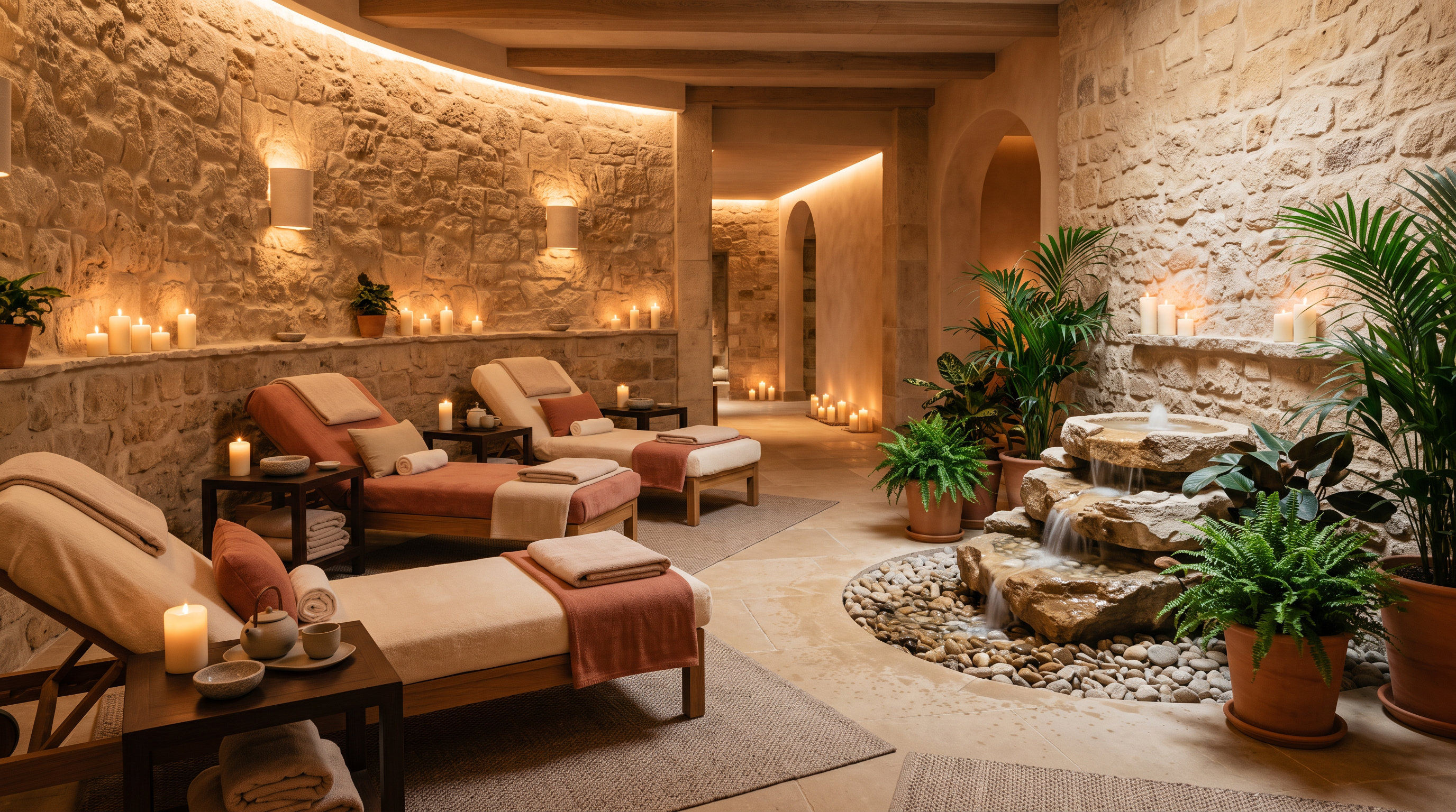 Área de spa del hotel